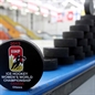 NEPEAN, CANADA - APRIL 3: Official tournament pucks during preliminary round action at the 2013 IIHF Ice Hockey Women's World Championship. (Photo by Jana Chytilova/HHOF-IIHF Images)